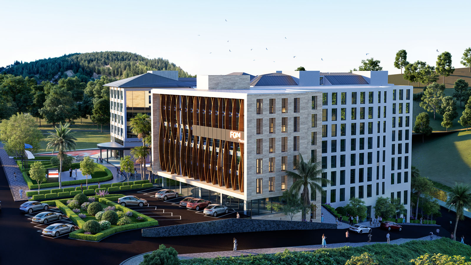 Medizinzentrum-Komplex